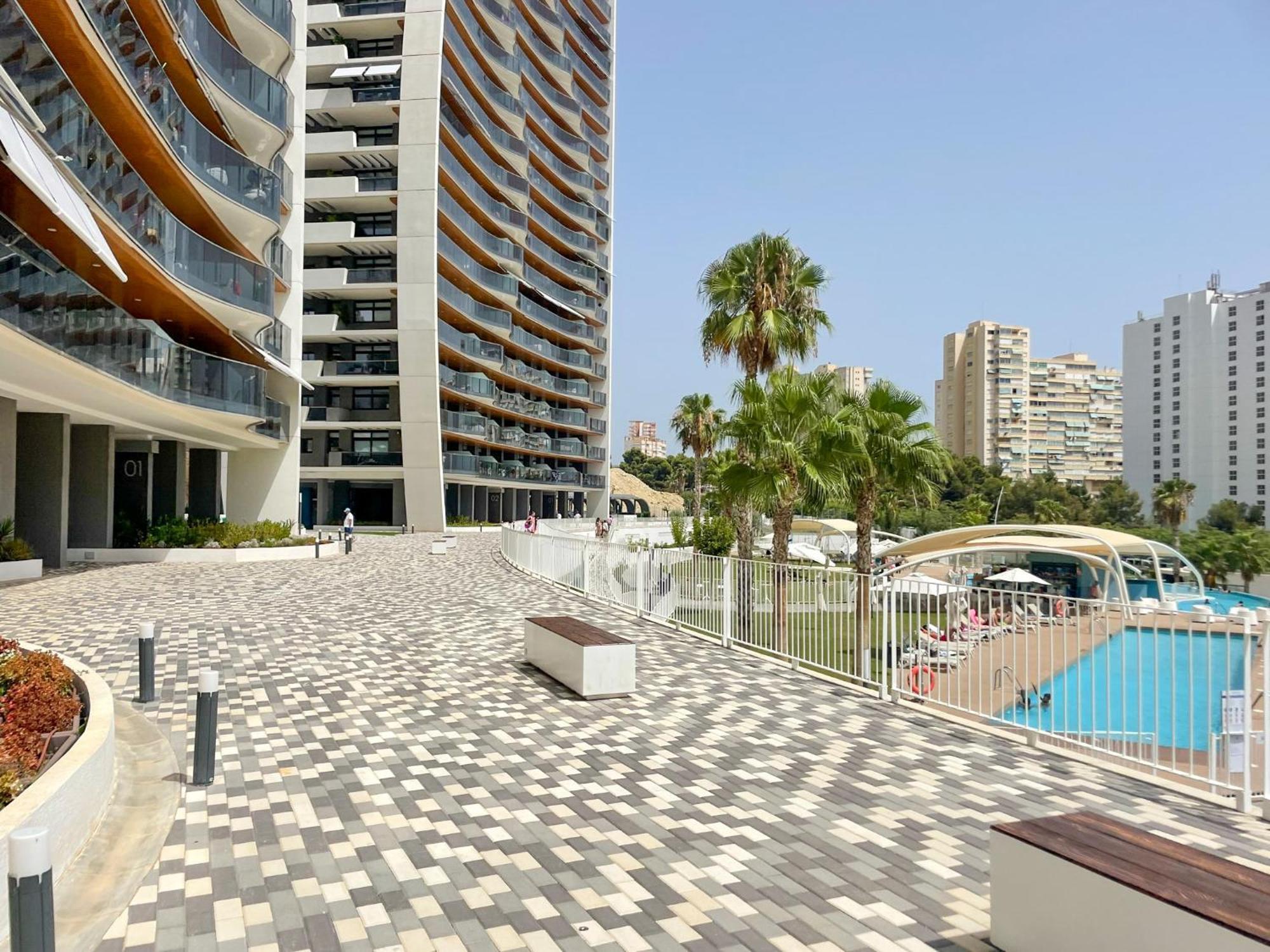 Апартаменти Sunset Waves 3 By United Renters Бенідорм Екстер'єр фото